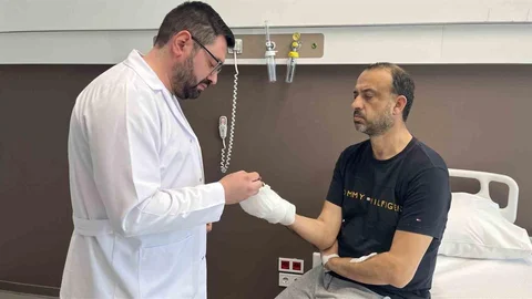 Bulgaristan'dan Gelen Adamın Kopan Parmağı