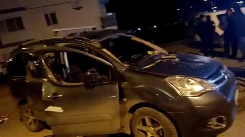 Ankara'da Otomobil Patladı