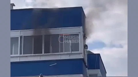 Yenişehir Cumhuriyet’te Yangın: Son Kat Dairede Dumanlar Yükseldi!