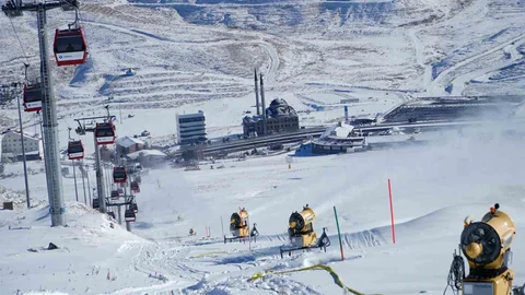 Erciyes Kayak Merkezi'nde Sezon Hazırlıkları