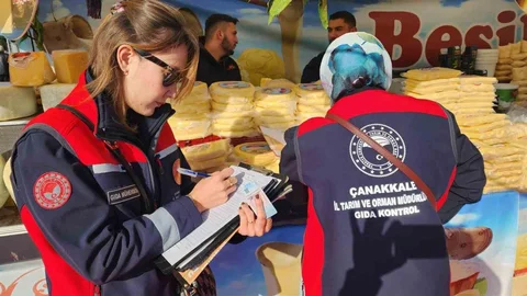 Çanakkale'de Yöresel Ürün Denetimi