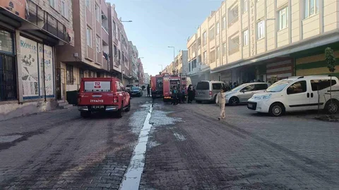 Şanlıurfa'da Talaş Yangını