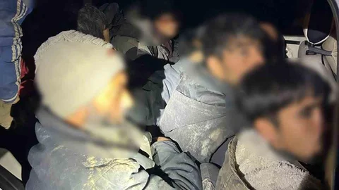 Iğdır'da Düzensiz Göçmen Operasyonu