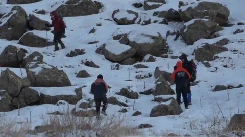 Hasan Dağı'nda Mahsur Kalan Öğrenciler