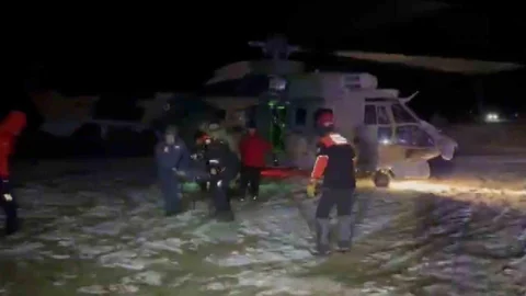 Hasan Dağı'nda Mahsur Kalan Öğrenciler Kurtarıldı