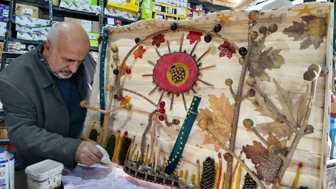 Van'da Doğadan Sanat Eserleri Oluşturuluyor