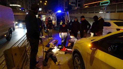 Antalya'da Motosiklet Kazası