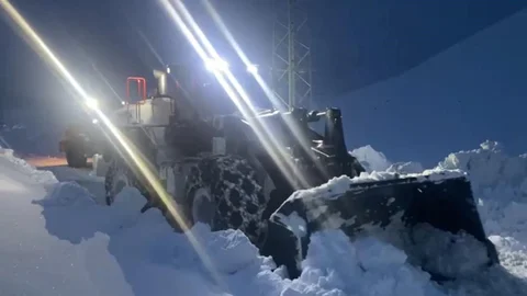 Şırnak'ta Karla Mücadele Devam Ediyor