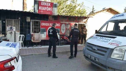 Kepez'de Berber Denetimleri Gerçekleştirildi