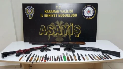 Karaman'da 10 Kişi Tutuklandı