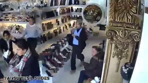 Hatay'da Deprem Anı Korkuttu