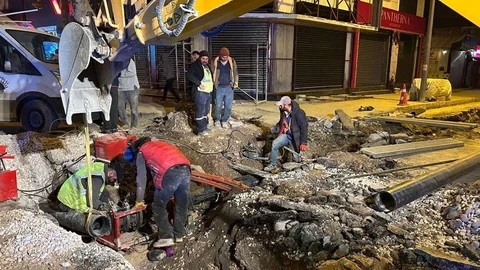 Adıyaman'da Altyapı Çalışmaları Devam Ediyor