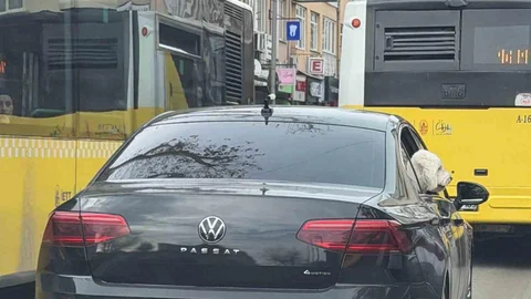 Üsküdar'da Makam Aracı Tartışması