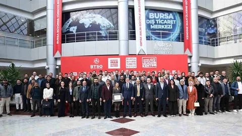 Bursa'da BTSO Üyeleriyle Toplantı Yapıldı