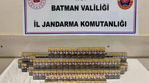 Batman'da Kaçakçılık Operasyonu Yapıldı
