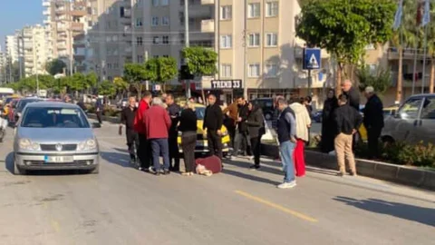 Mezitli’de Otomobilin Çarptığı Yaya Ağır Yaralandı!