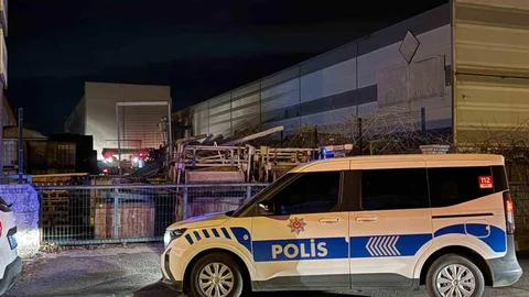 Kayseri'de Fabrikada Yangın Çıktı