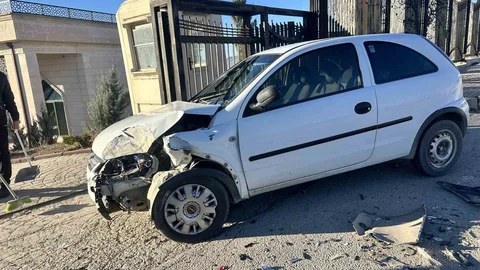 Elazığ'da Trafik Kazası Meydana Geldi
