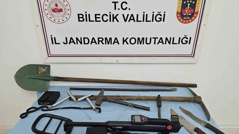 Bilecik’te Define Avcıları Suçüstü Yakalandı