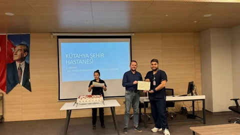 Kütahya Şehir Hastanesi'nde Hemşirelik Eğitimi Tamamlandı