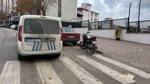 Bilecik'te Motosiklet Kazası