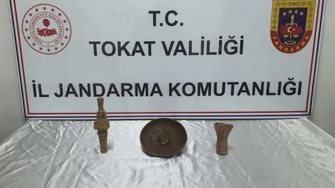 Tokat'ta Tarihi Eser Kaçakçılığı Operasyonu