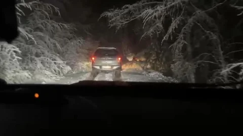 Karabük'te Kar Kalınlığı 40 Santimetreye Ulaştı