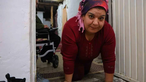 Engelli Çiftin Zor Yaşamı Kahramanmaraş'ta