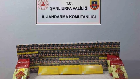 Şanlıurfa'da 5 Bin Paket Kaçak Sigara Ele Geçirildi