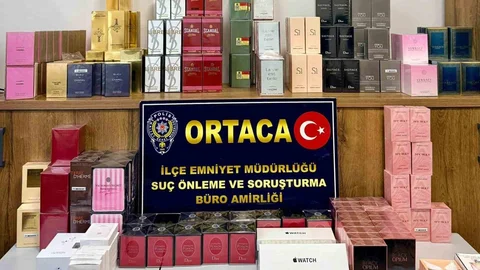 Muğla'da Kaçak Parfüm Operasyonu