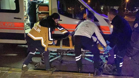 Çorum'da Motosiklet Kazası