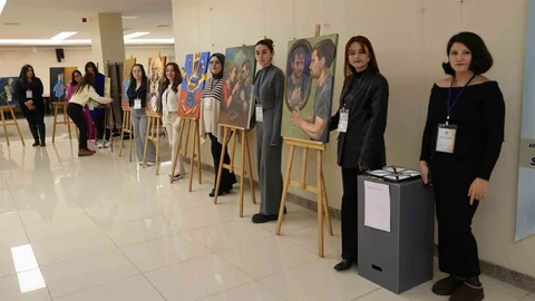 Karabük'te Bağımlılıkla Mücadele İçin Sanat Sergisi