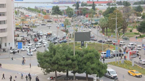 Samsun'da Taşıt Sayısı Arttı