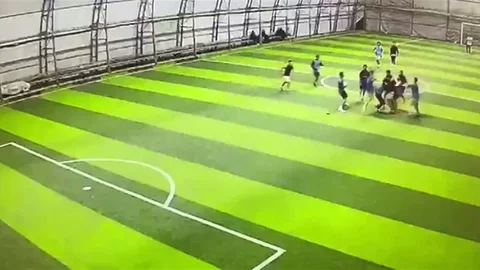 Burdur'da Halı Saha Kavgası