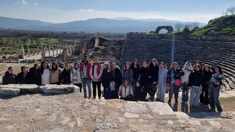 Aydın'da Gençler Tarih Gezisi Yaptı