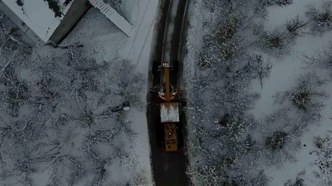 Atakum'da Kar Çalışmaları Sürüyor