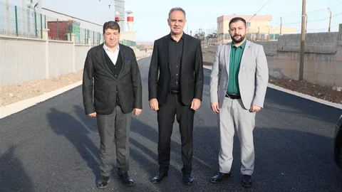 Eyyübiye'de Yol Çalışması Tamamlandı