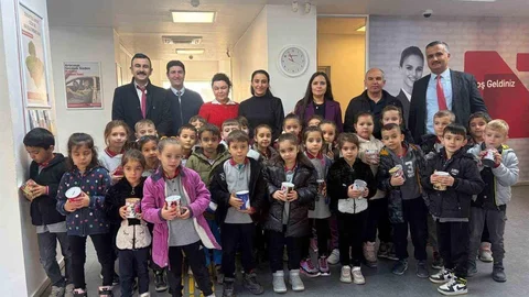 Ana sınıfı öğrencileri tasarrufu öğrendi