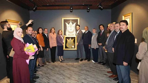 Gaziantep'te Hüsn-i Hat Sergisi Açıldı