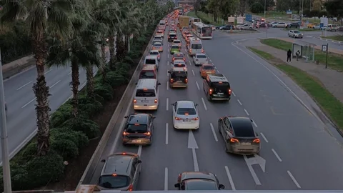 Samsun'da Motorlu Araç Sayısı Artıyor