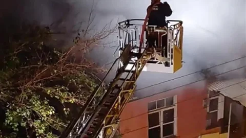 Samsun'da Yangın Faciası: 1 Ölü