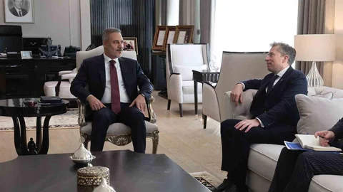 Bakan Fidan, BM Yetkilisi Fletcher ile Görüştü