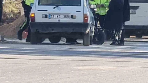 Şarkikaraağaç’ta Elektrikli Bisiklet Kazası