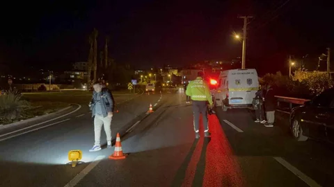 Gazipaşa'da Yaya Kazası