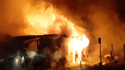 Bolu'da Yangın Paniği Yaşandı