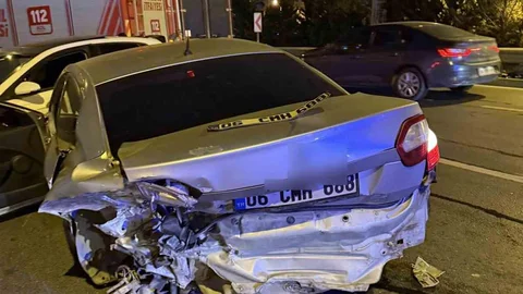 Avcılar'da Trafik Kazası Meydana Geldi