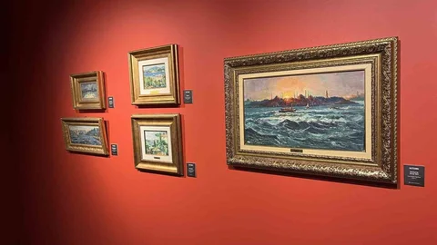 İstanbul Fatih'te Sanat Sergisi Açıldı