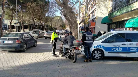 Çan'da Trafik Denetimleri Sürüyor