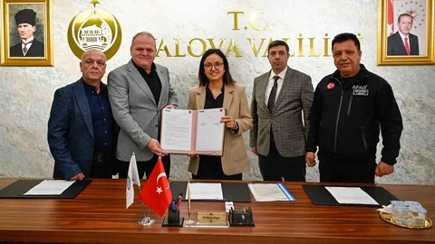 Yalova'da Dron Desteği Resmi Hale Geldi