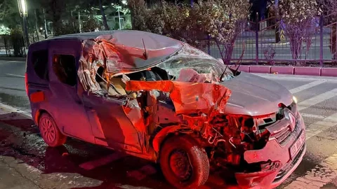 Elazığ'da Trafik Kazası: 1 Yaralı